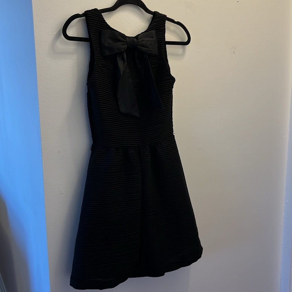 Black Bow Tie Dress